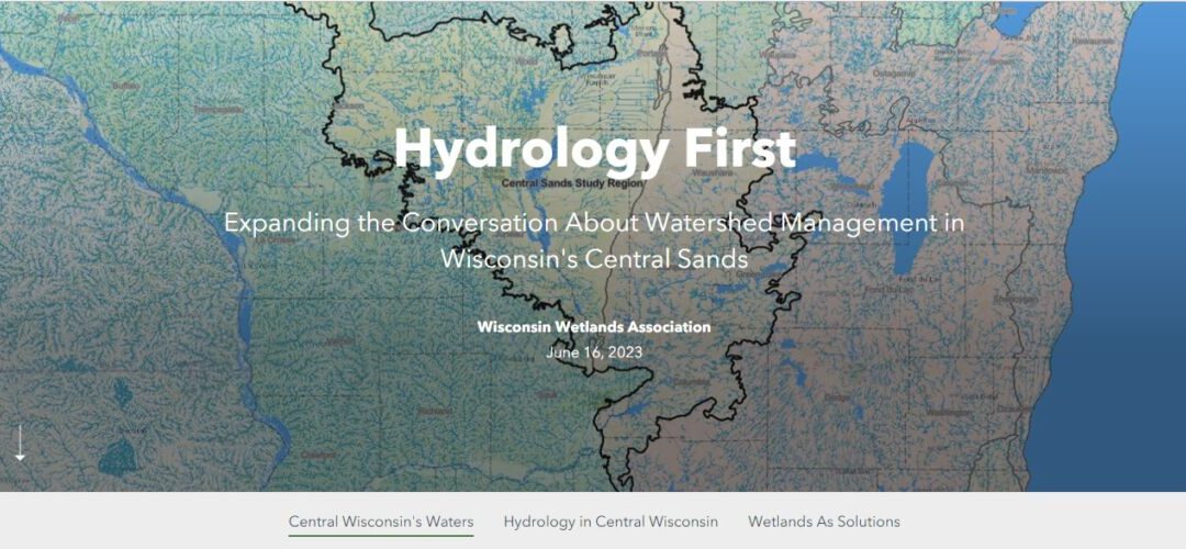 Illustrating hydrology and water management in a new StoryMap